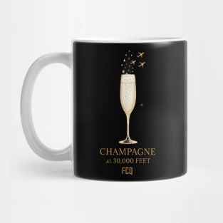 Champagne at 30,000 Mug